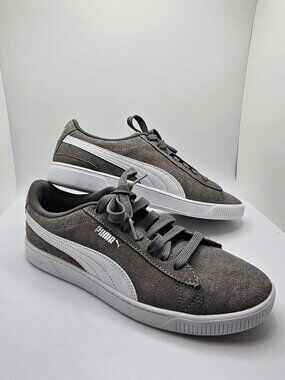 Puma Vikky - Women's 8 Grey + White